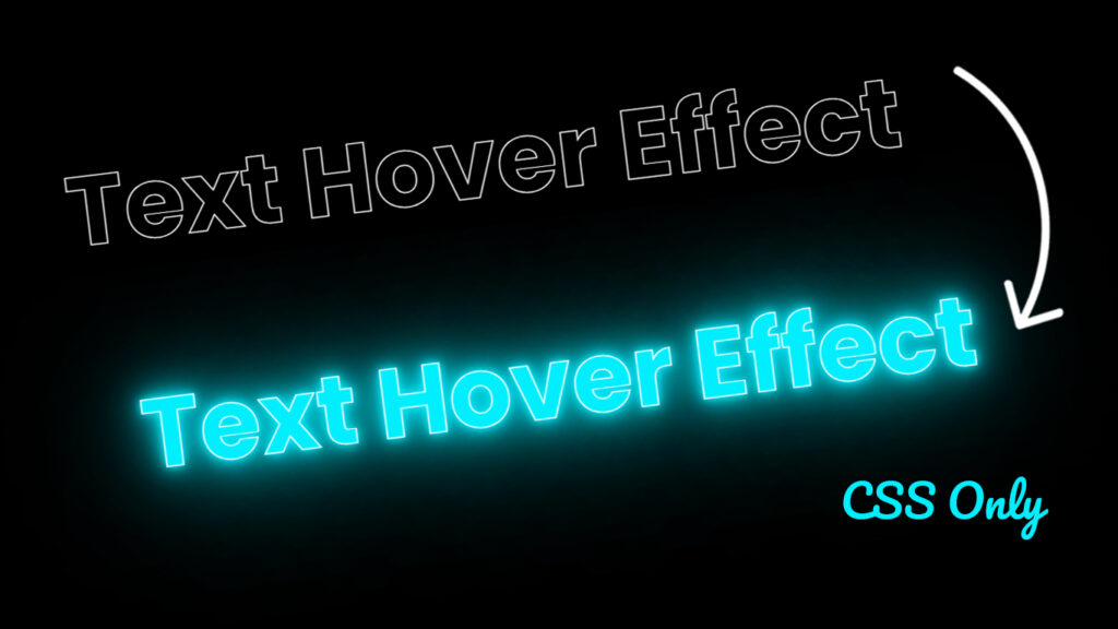 Animated Text on Hover Effects in HTML CSS